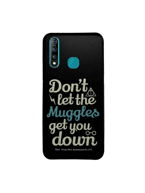 

macmerise Black & Turquoise Blue Harry Potter Muggle Theory Vivo Z1 Pro Case