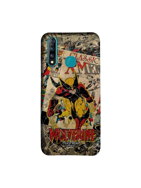 

macmerise Beige & Red Marvel Comics Comic Wolverine Sublime Vivo Z1 Pro Back Cover