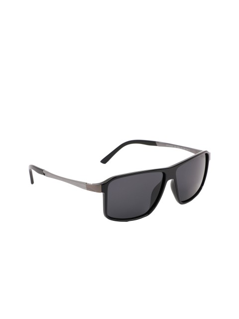 

MARC LOUIS Men Rectangle Sunglasses, Grey