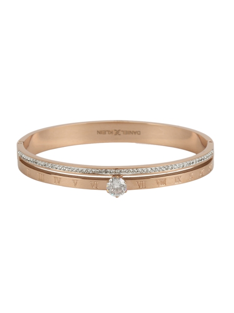 

Daniel Klein Gold-Toned Studded Bangle-Style Bracelet