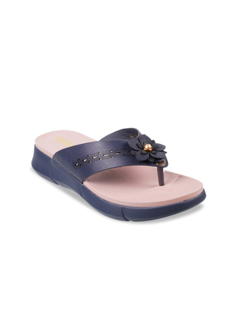 

Metro Women Blue Solid Sandals