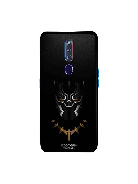 

macmerise Black & Grey Minimalistic Panther Marvel Comics Sublime Oppo F11 Pro Case