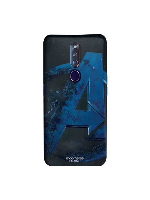 

macmerise Blue & Black Marvel Comics Endgame Logo Sublime Oppo F11 Pro Back Case