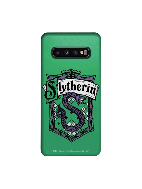 

macmerise Green Harry Potter Crest Slytherin Samsung Galaxy S10 Back Cover
