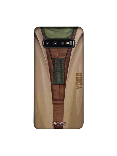 

macmerise Brown & Green Star Wars Attire Yoda Sublime Samsung Galaxy S10 Back Case