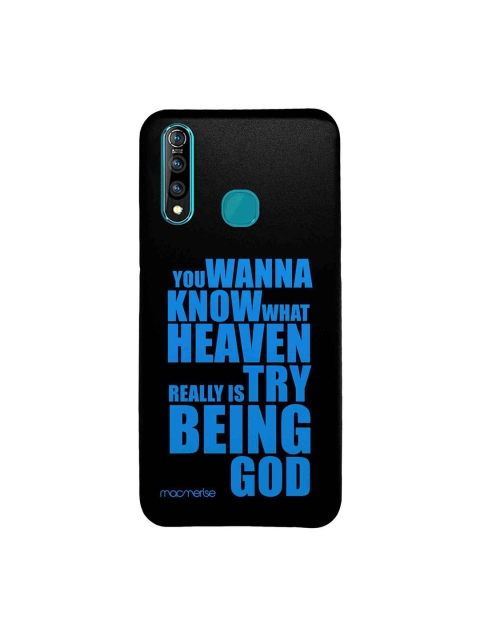 

macmerise Black & Blue Try Being God Vivo Z1 Pro Case