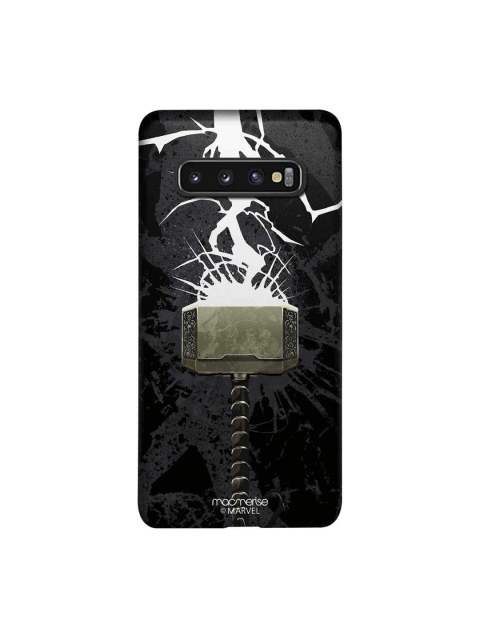 

macmerise Black & White The Thunderous Hammer Sublime Samsung Galaxy S10 Mobile Case