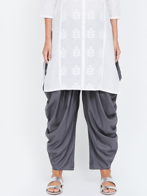 

Melange by Lifestyle Women Grey Solid Patiala