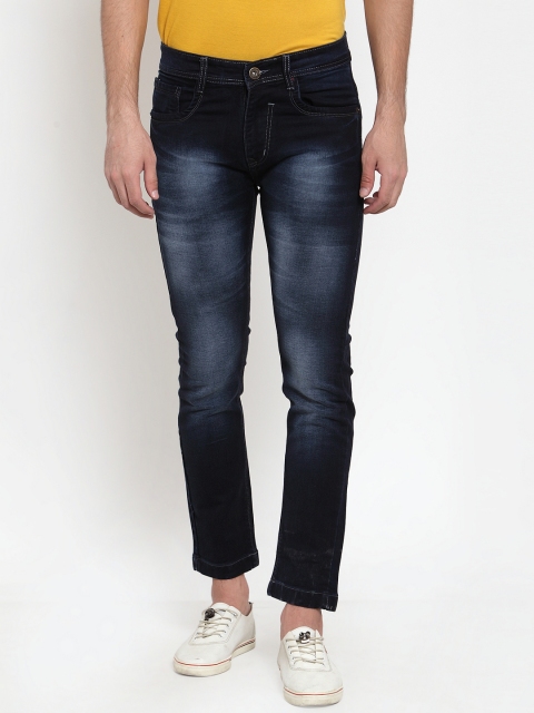 

Rodamo Men Blue Slim Fit Mid-Rise Clean Look Stretchable Jeans
