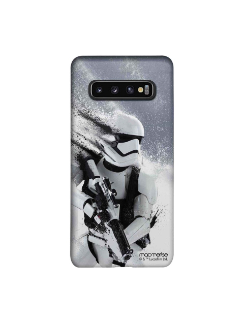

macmerise White & Black Star WarsTrooper Storm Sublime Samsung Galaxy S10 Case