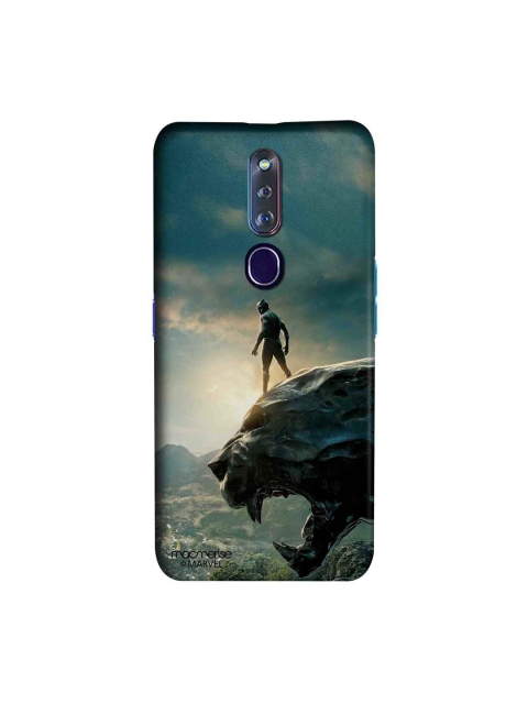 

macmerise Grey & Green Marvel Comics Panther Glorified Sublime Oppo F11 Pro Back Case