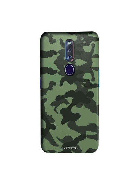 

macmerise Olive Green & Black Military Sublime Oppo F11 Pro Case