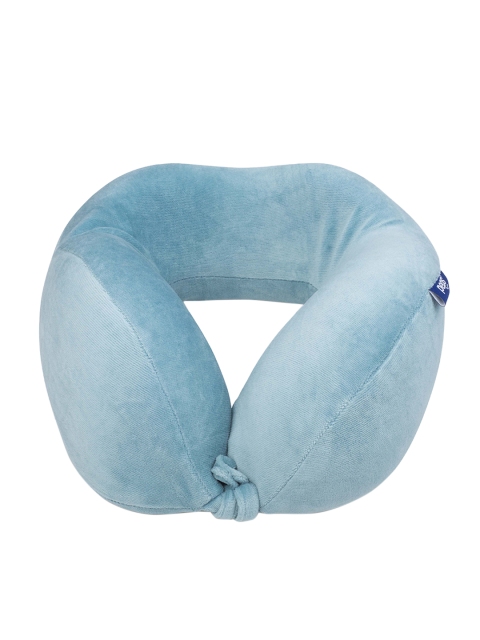 

Peps Unisex Blue Solid Memory Foam Travel Neck Moulded Pillow
