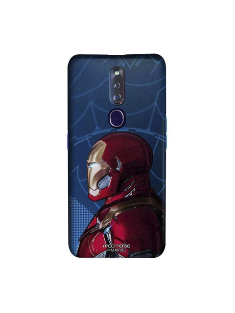 

macmerise Blue & Red Marvel Comics Iron Man Side Armor Sublime Oppo F11 Pro Back Case