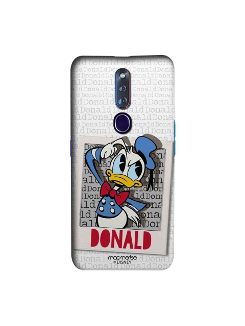 

macmerise Grey & Blue Disney Hello Mr Donald Sublime Oppo F11 Pro Case