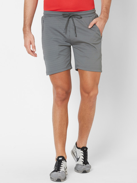 

Sweet Dreams Men Grey Solid Lounge Shorts