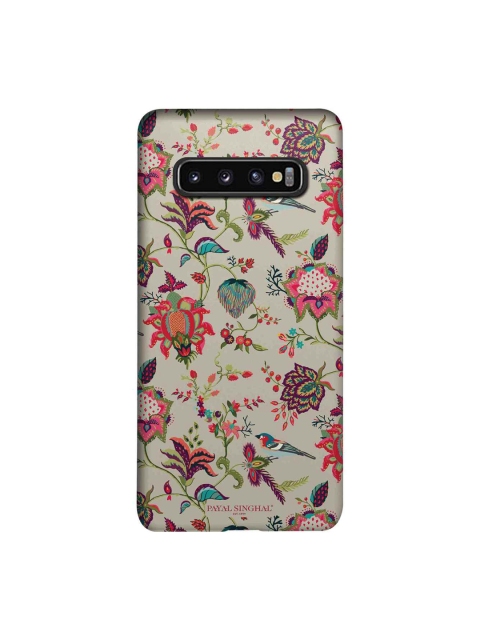 

macmerise Grey & Pink Payal Singhal Chidiya Sublime Samsung Galaxy S10 Case