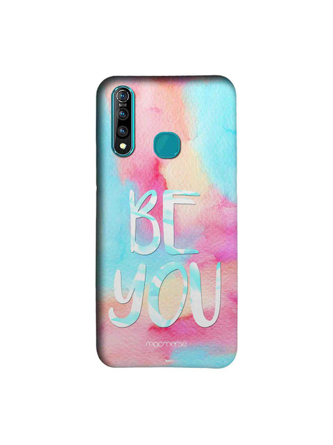 

macmerise Turquoise Blue & Pink Be You Print Vivo Z1 Pro Case