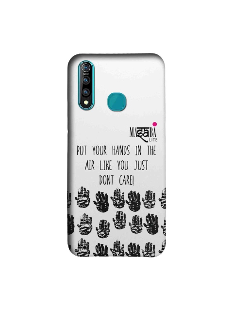 

macmerise White & Black Masaba Hands Up Sublime Vivo Z1 Pro Mobile Case