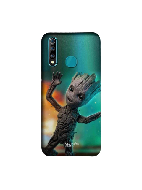 

macmerise Teal Green & Grey Marvel ComicsBaby Groot Dance Sublime Vivo Z1 Pro Back Cover