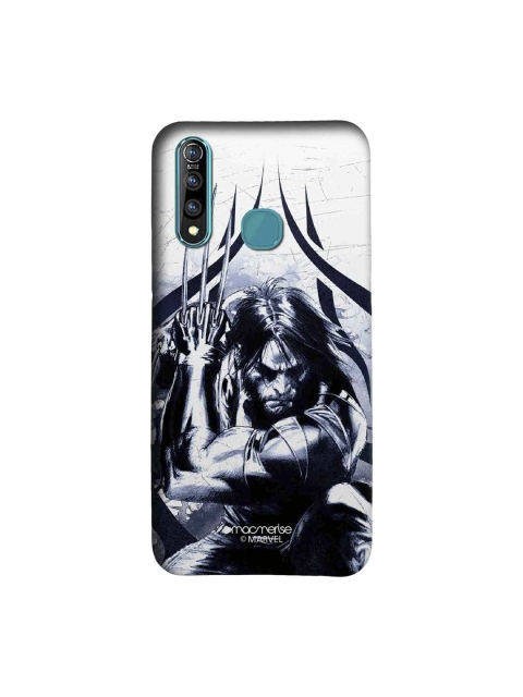 

macmerise Black & White Marvel Comics Lethal Logan Sublime Vivo Z1 Pro Back Cover