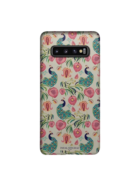 

macmerise Mustard Beige & Pink Payal Singhal Anaar & Mor Sublime Samsung Galaxy S10 Back Case
