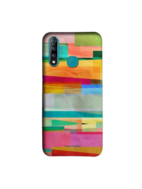 

macmerise Orange & Green Abstract Fusion Sublime Vivo Z1 Pro Back Cover