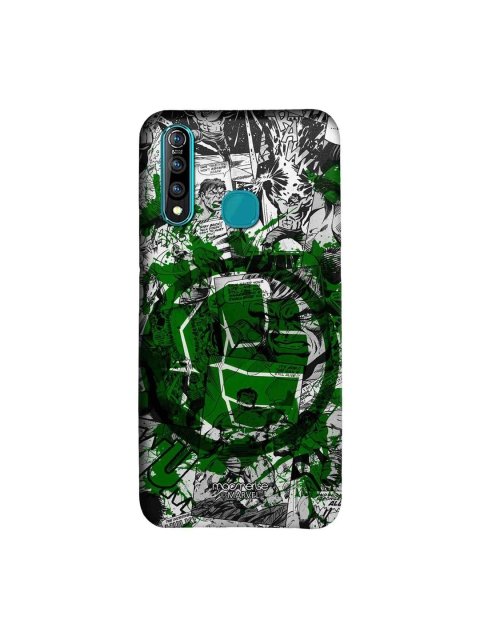 

macmerise White & Green Splash Out Hulk Fist Marvel Comics Sublime Vivo Z1 Pro Case