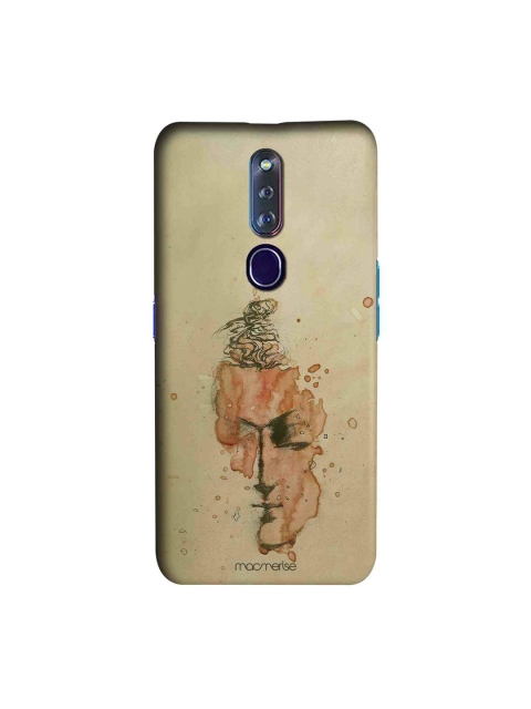 

macmerise Beige & Red Buddha Droplets Sublime Oppo F11 Pro Mobile Case