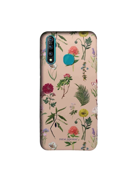 

macmerise Beige & Green Payal Singhal Bageecha Print Vivo Z1 Pro Case
