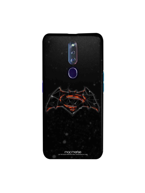 

macmerise Black DC Comics Bat Super Trace Sublime Case Oppo F11 Pro Back Case