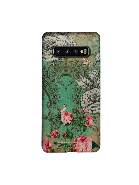 

macmerise Green & Red Bird Gaze Sublime Samsung Galaxy S10 Mobile Case
