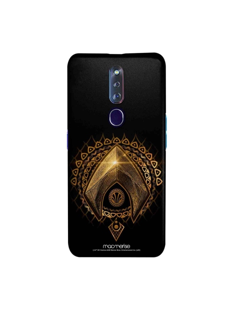 

macmerise Black & Gold-Toned Aquaman Logo Sublime Oppo F11 Pro Back Case