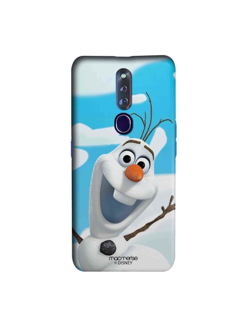 

macmerise Blue & White Disney Oh Olaf Sublime Oppo F11 Pro Back Case