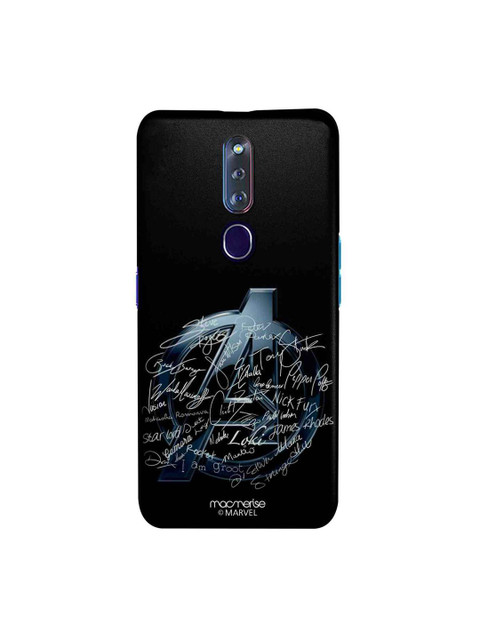 

macmerise Black & White Marvel Comics Avengers Nostalgia Sublime Oppo F11 Pro Back Case