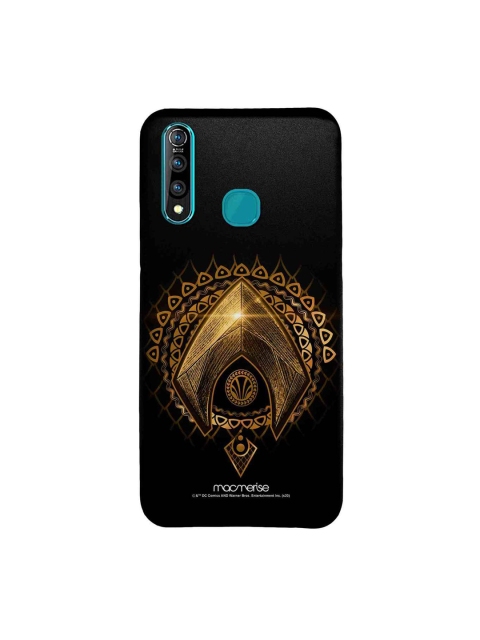 

macmerise Black & Gold-Toned Aquaman Logo Sublime Vivo Z1 Pro Back Cover