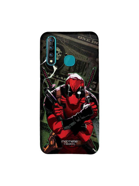 

macmerise Red & Black Marvel Comics Deadpool Dollar Sublime Vivo Z1 Pro Back Cover