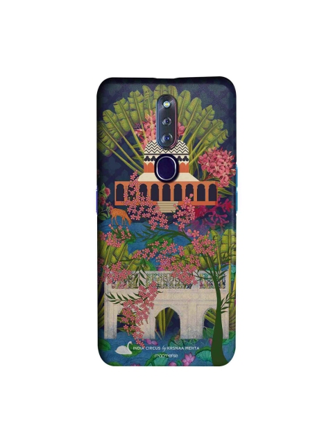

macmerise Green & Blue Blossoms Sublime Oppo F11 Mobile Case