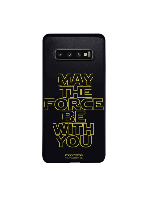 

macmerise Black & Yellow Star Wars Classic Sublime Samsung Galaxy S10 Back Case