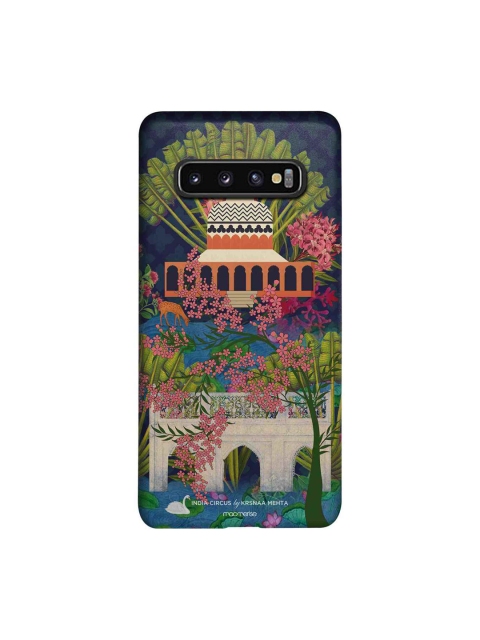 

macmerise Blue & Green Blossoms Samsung Galaxy S10 Back Case