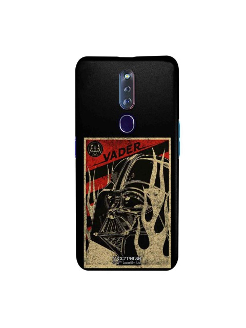 

macmerise Black & Beige Star Wars Vader Stamp Oppo F11 Pro Case