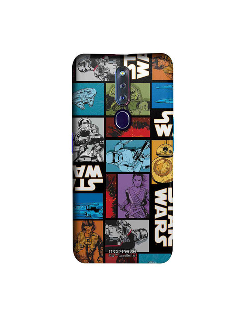 

macmerise Blue & White Star Wars The Force Awakens Oppo F11 Pro Mobile Case