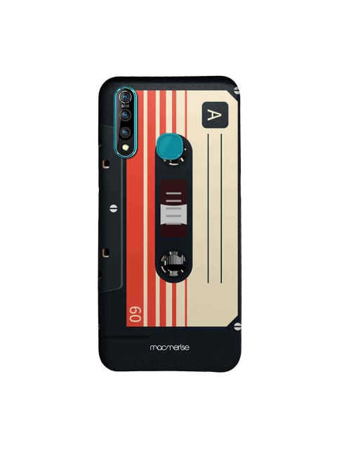 

macmerise Beige & Black Macmerise Illustrations Casette Sublime Vivo Z1 Pro Back Cover