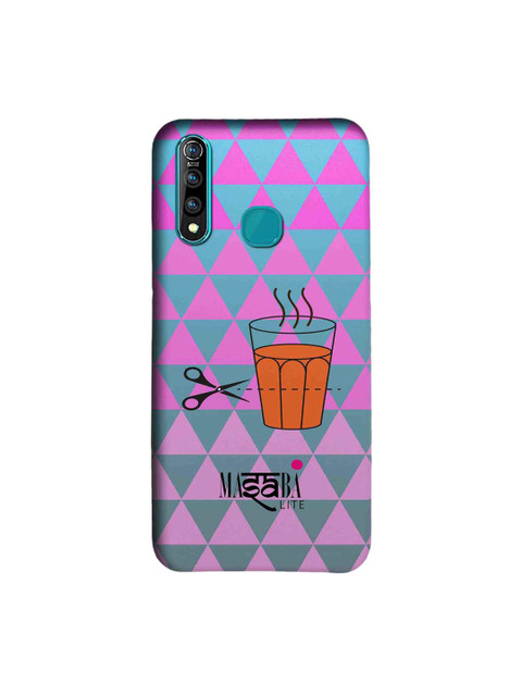 

macmerise Pink & Blue Masaba Lite Cutting Chai Sublime Vivo Z1 Pro Back Cover