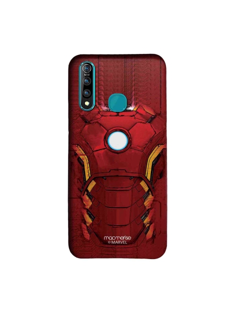 

macmerise Red & Orange Marvel Comics Suit Of Armour Sublime Vivo Z1 Pro Back Cover