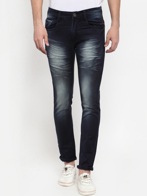 

Rodamo Men Blue Slim Fit Mid-Rise Clean Look Stretchable Jeans
