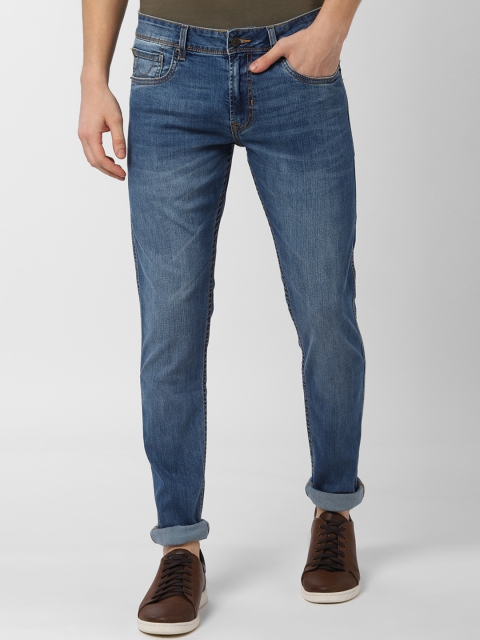 

Peter England Casuals Men Blue Slim Fit Mid-Rise Clean Look Stretchable Jeans