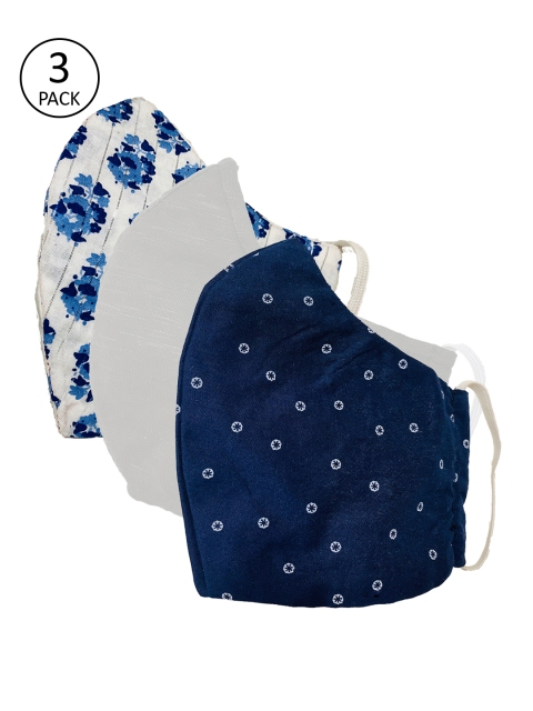

Sera Kids 3 Pcs 3-Ply Outdoor Reusable Protective Fabric Masks, Multi