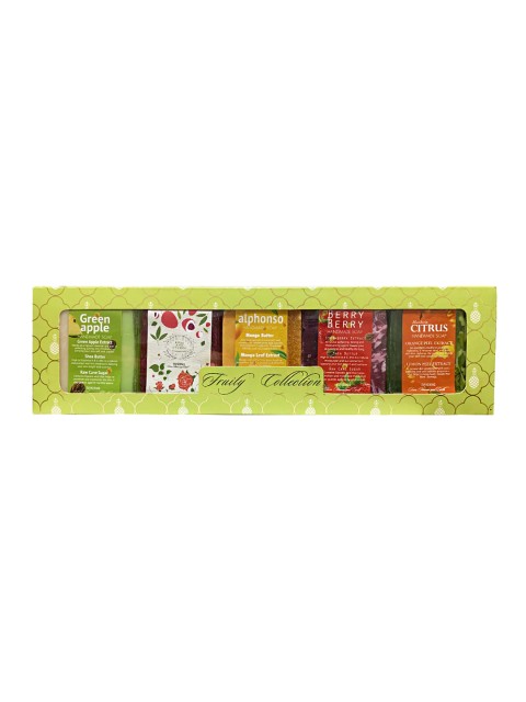 

Nyassa Unisex Fruity Collection Bath and Body Gift Set, Green
