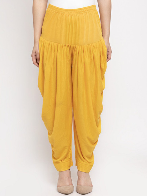 

GRACIT Women Yellow Solid Salwar